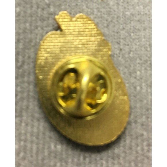 Ohio VFW 93-94 Pin 1"x ⅝" Gold Tone Enameled in Yellow, Blue & Red 1 oz. - Picture 3 of 4